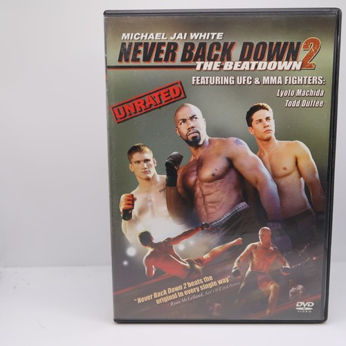 Never back down the - never,