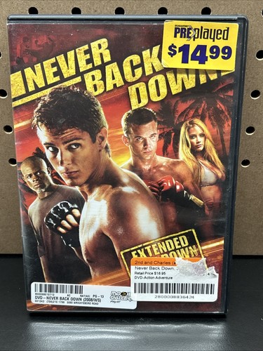 Never back down - never, dvd,